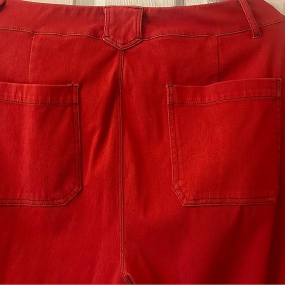 LYSSE WIDE LEG DENIM - WATERMELON (27" INSEAM) XL - Picture 7 of 10